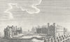 SUSSEX. Battle Abbey. Lackington 1804 old antique vintage print picture