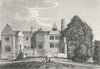 SUSSEX. Brede Place. Grose 1783 old antique vintage print picture