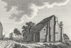 SUSSEX. NW building, Robertsbridge Abbey. Grose 1783 old antique print picture