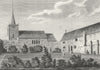 SUSSEX. Eastbourne, Priory. Grose 1783 old antique vintage print picture