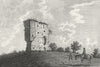 SUSSEX. Knepp Castle. Grose 1783 old antique vintage print picture