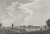 SUSSEX. Lewes Priory. Grose 1783 old antique vintage print picture