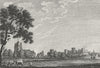 SUSSEX. Pevensey Castle. Grose 1783 old antique vintage print picture