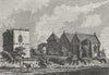 SUSSEX. Winchelsea Church. Grose 1783 old antique vintage print picture