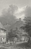 BODMIN. Ruins, Frauenburg. Germany. Tombleson 1830 old antique print picture