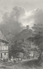 BODMIN. Ruins, Frauenburg. Germany. Tombleson 1830 old antique print picture