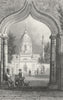 GERMANY. Mosque, Schwetzingen. Tombleson Dog 1830 old antique print picture