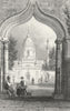 GERMANY. Mosque, Schwetzingen. Tombleson, Dog 1830 old antique print picture