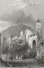 GERMANY. Roman Tower Marsoil. Tombleson parade 1830 old antique print picture