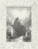 GERMANY. Tombleson Ober Rhein 1830 old antique vintage print picture