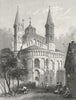 GERMANY. Church Apostles, Cologne. Tombleson 1830 old antique print picture
