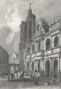 GERMANY. Town Hall Cologne. Tombleson 1830 old antique vintage print picture