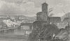 SWITZERLAND. Eglisau. Germany. Tombleson 1830 old antique print picture