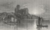 ARBON. lake Constance. Germany. Constanz boat 1830 old antique print picture