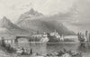 GERMANY. Reichenau. Tombleson 1830 old antique vintage print picture