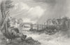 SWITZERLAND. Laufenburg. Germany. Tombleson 1830 old antique print picture