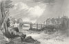 SWITZERLAND. Laufenburg. Germany. Tombleson 1830 old antique print picture