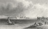 LINDAU. lake Constance. Tombleson Constanz boats 1830 old antique print