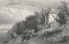GERMANY. Mill of rocks, Istein. Tombleson 1830 old antique print picture
