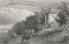 GERMANY. Mill of roos, Istein. Tombleson 1830 old antique print picture