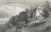 GERMANY. Mill of roos, Istein. Tombleson 1830 old antique print picture