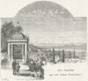 ZURICH. Pavillon hohen Promenade. Weber 1879 old antique vintage print picture