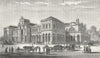 ZURICH. Bahnhof. Weber 1879 old antique vintage print picture