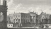 PARIS. Palais Legion D'Honneur. horse Dog 1828 old antique print picture