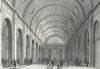 PARIS. Salle Pas Perdus. France. Pugin elegant 1834 old antique print picture