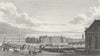 FRANCE. De Paris L'institut. Pugin Flags Horses 1828 old antique print picture