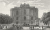 PARIS. L'observatoire. Pugin Telescope Dogs Avenue 1828 old antique print