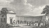 PARIS. Menagerie Jardin Plantes. dog 1834 old antique vintage print picture