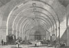 PARIS. Octroi General. Pugin Dog Horses Carts 1828 old antique print picture