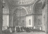 PARIS. Chapelle Expiatoire Louis XVI. figure 1834 old antique print picture