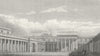 PARIS. Cour Palais Legion D'Honneur. dog 1828 old antique print picture