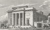 PARIS. Eglise St Philippe Roulé. Phillippe coach 1828 old antique print