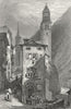 SWITZERLAND. Viege, Visp. Swiss. Prout Few 1830 old antique print picture