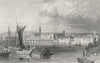 SWITZERLAND. Basel. Swiss. Tombleson boats 1830 old antique print picture