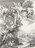 FRANCE. De Figure LXI. Savoy heraldry. Mallet 1683 old antique print picture