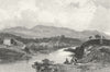 SWITZERLAND. Geneva. Swiss. Fullarton-Finden 1850 old antique print picture