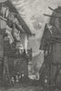 LONDON. Swiss Cottage, Lavey. Prout 1830 old antique vintage print picture