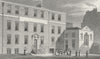 LONDON. Licensed Victuallers School, Kennington 1828 old antique print picture