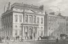 LONDON. Auction Mart, St Bartholomew's Lane 1829 old antique print picture