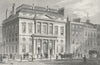 LONDON. Auction Mart, St Bartholomew's Lane 1829 old antique print picture