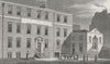 LONDON. Licensed Victuallers School, Kennington 1828 old antique print picture