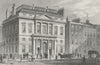 LONDON. Auction Mart, St Bartholomew's Lane 1829 old antique print picture