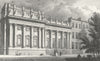 PEERS. Lord Grosvenor's Gallery, Park Lane 1828 old antique print picture