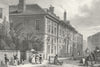 BUILDINGS. Goldsmith's Hall, Foster Lane 1830 antique print picture