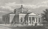 LONDON. The Guildhall, Westminster 1828 old antique vintage print picture