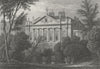 LONDON. Earl Spencer's House, Green Park 1831 old antique print picture